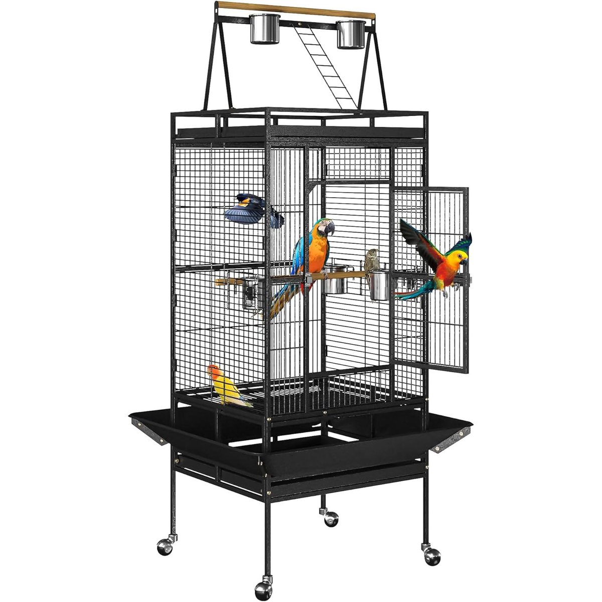 Nova Microdermabrasion Play Top Parrot Cage