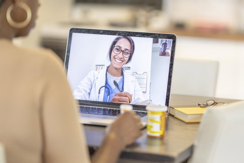 Online consultation with doctor