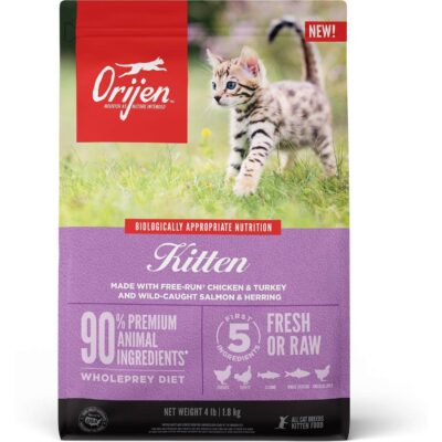 Orijen Free Run Chicken & Turkey Dry Kitten Food