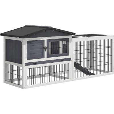 PawHut Solid Wood