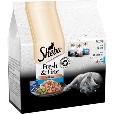 SHEBA Fresh & Fine Wet Food