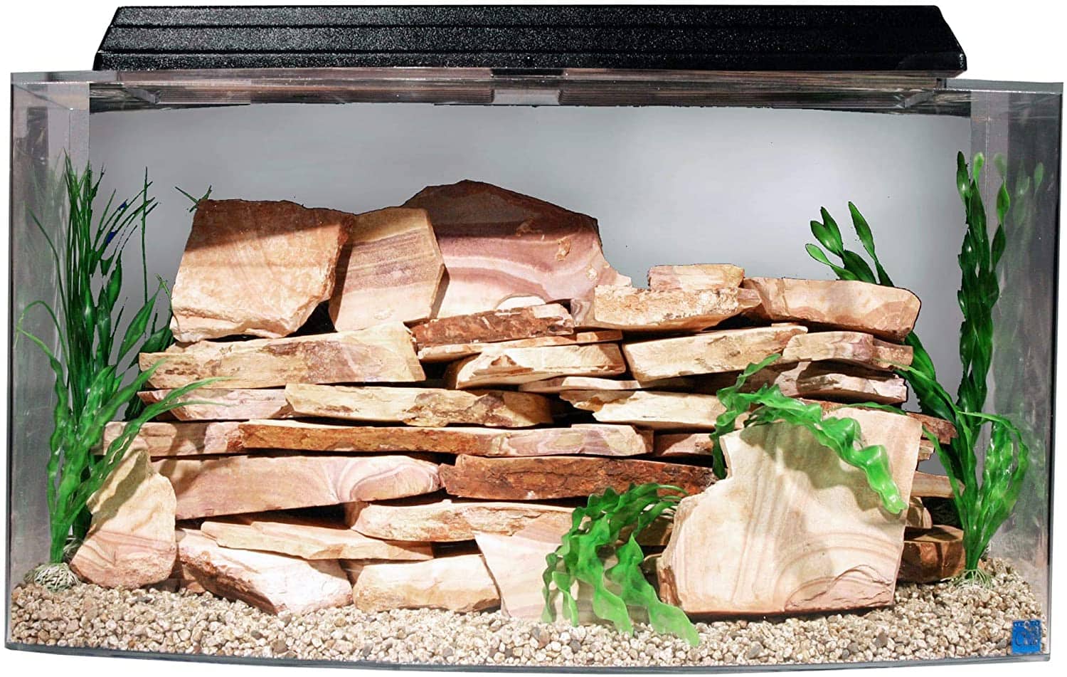 Seaclear 46-Gallon Bowfront Fish Tank Combo
