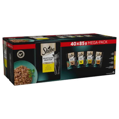 Sheba Select Slices Cat Pouches
