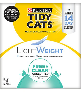 Tidy Cats Lightweight Free and Clear