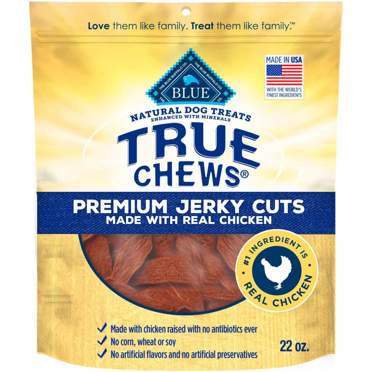 True Chews Premium Jerky Cuts Dog Treats