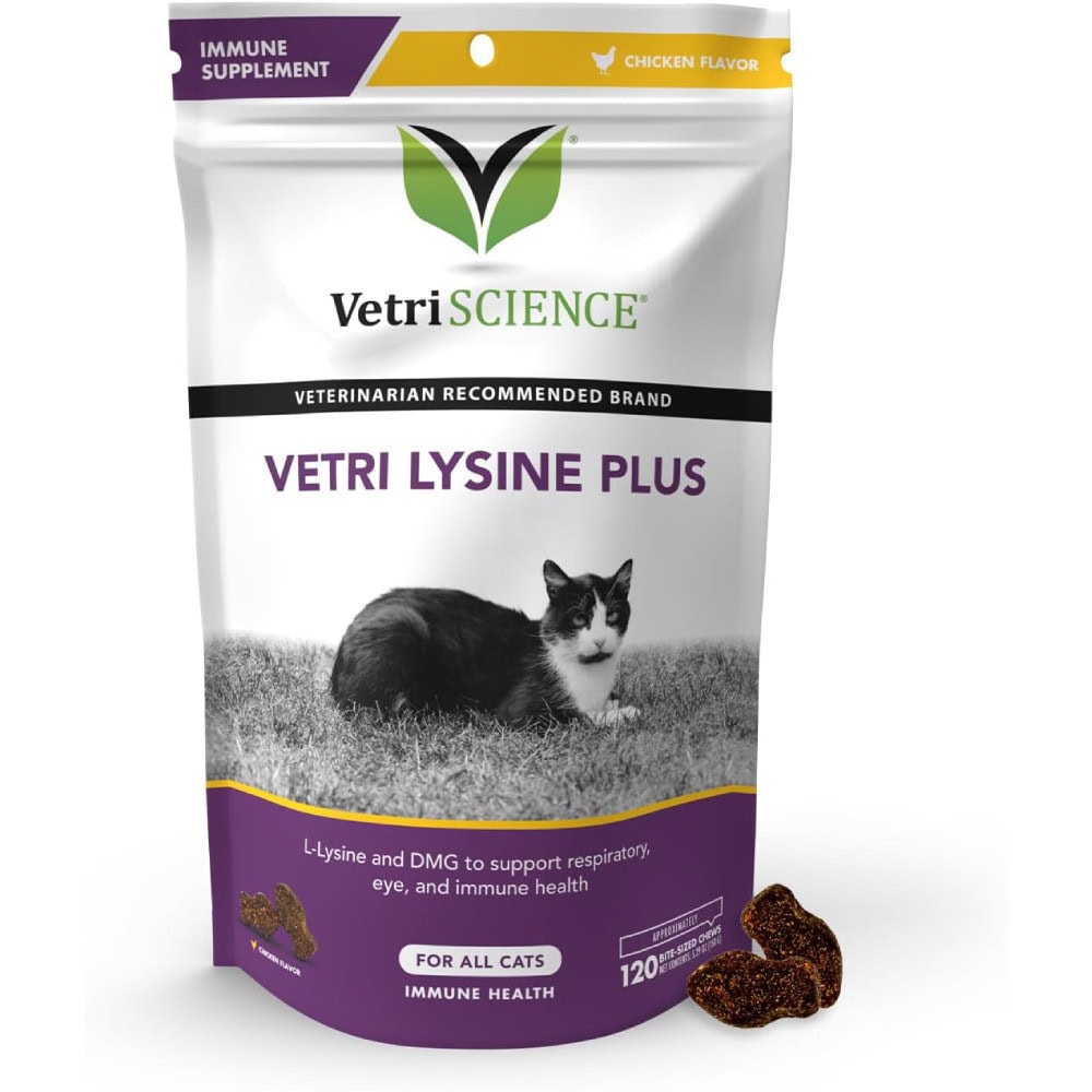 VetriScience Vetri-Lysine Immune Supplement For Cats