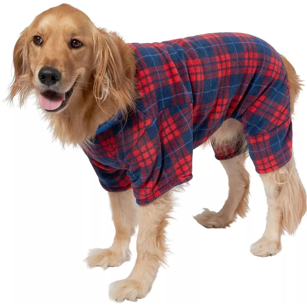 Wagatude Red Plaid Pajama for Dog