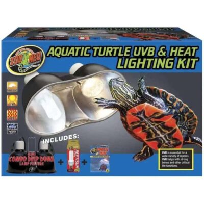 Zoo Med Aquatic Turtle UVB & Heat Lighting Kit