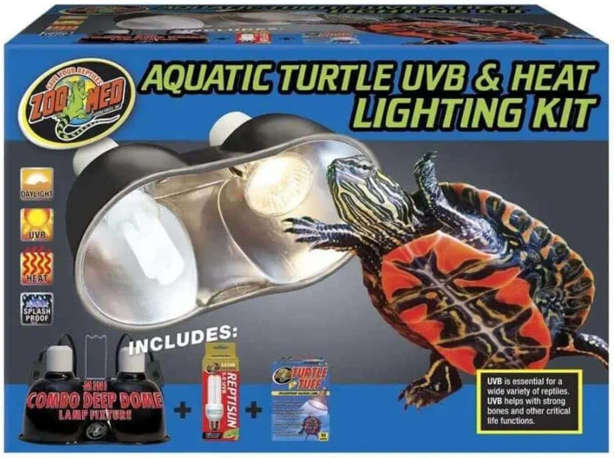 Zoo Med Aquatic Turtle UVB & Heat Lighting Kit