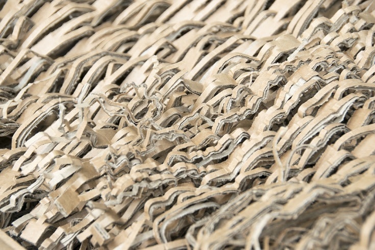 cardboard shredding
