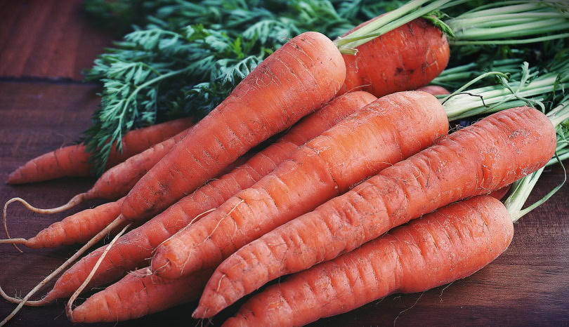 carrots on the table