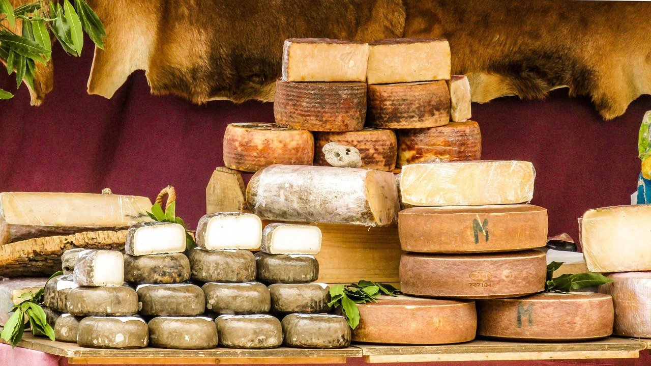 different types of cheese