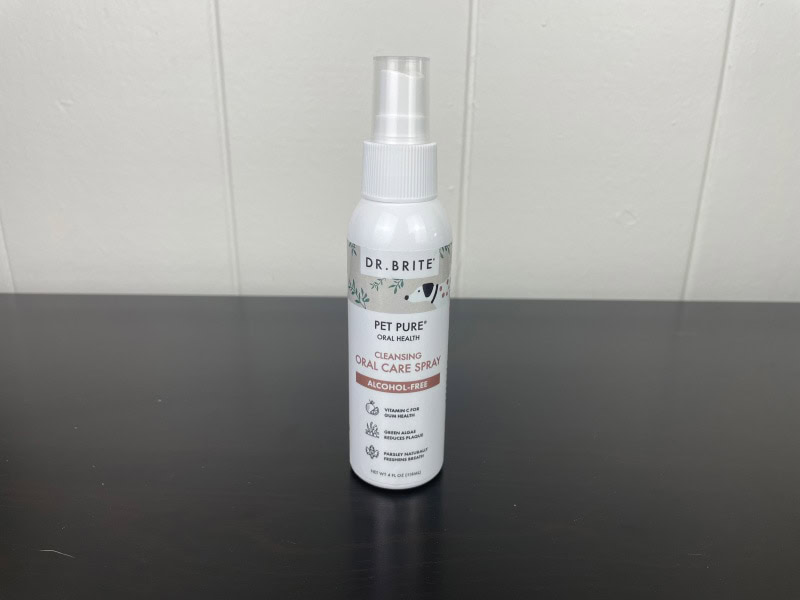 dr. brite pet pure oral cleansing spray