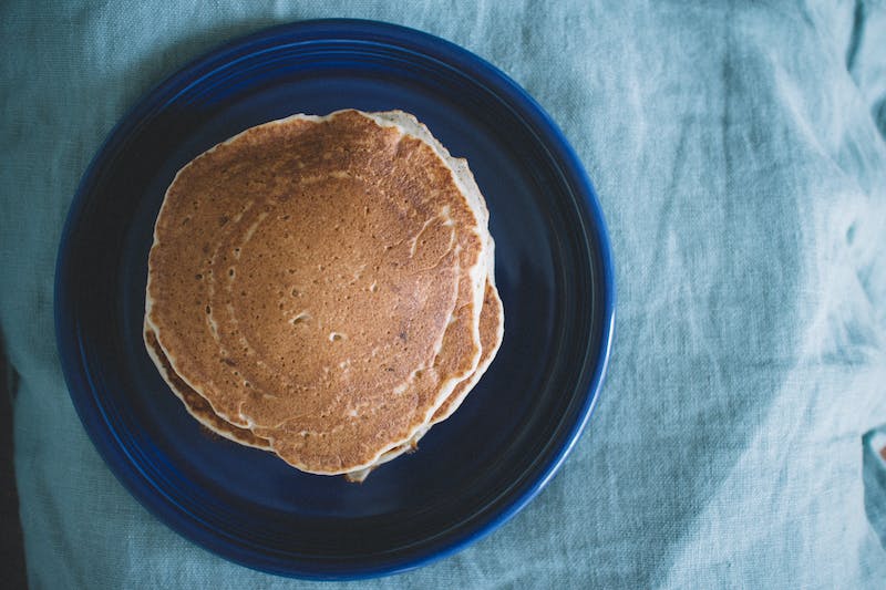 Pancakes on Plate