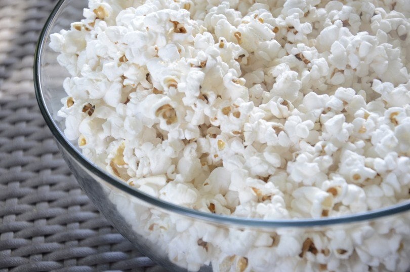 plain popcorn