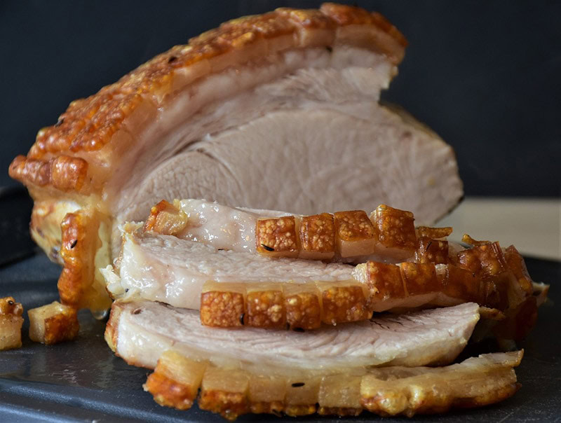 roasted pork