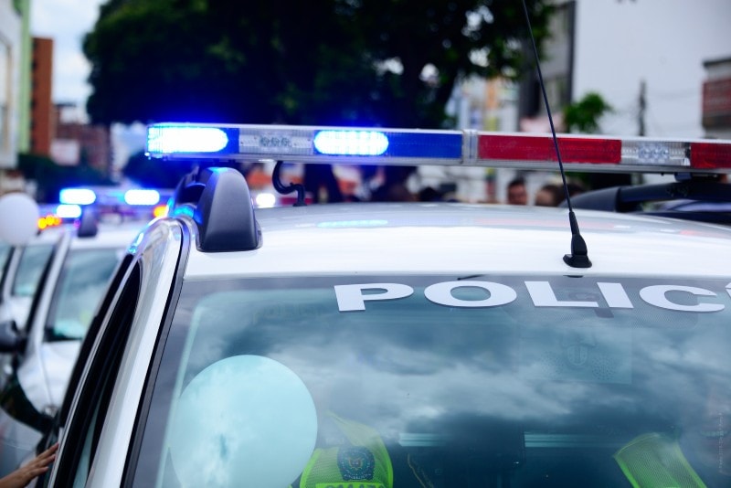sirens on police cars