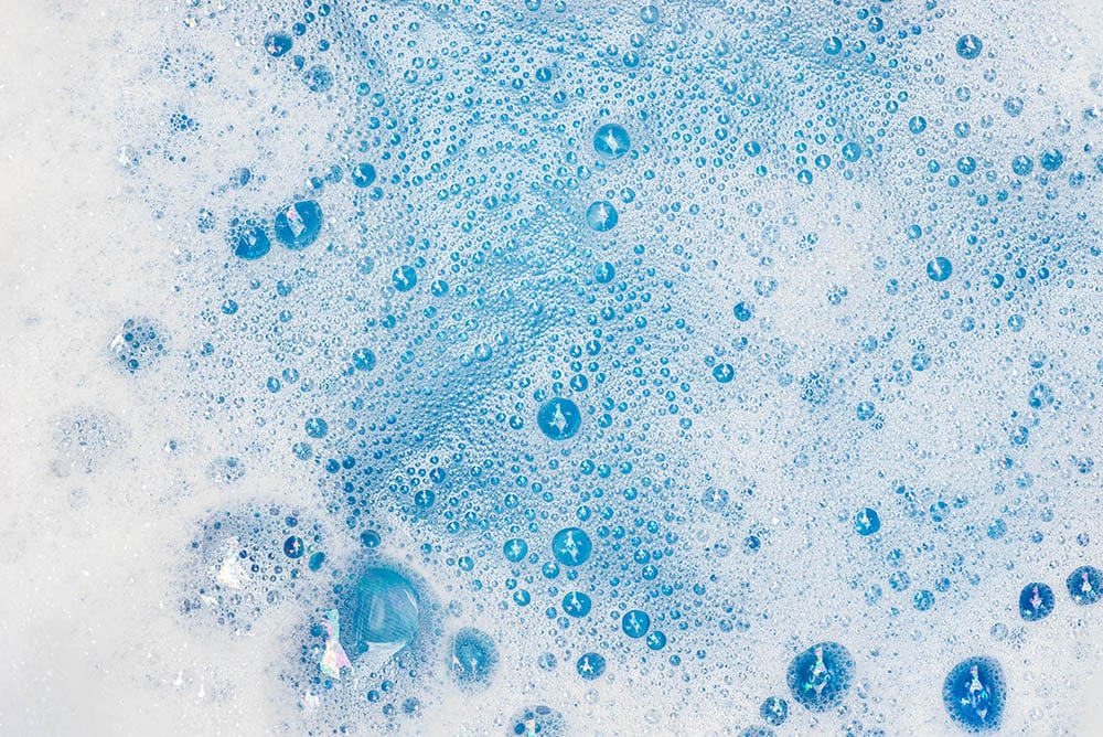 Soapy water