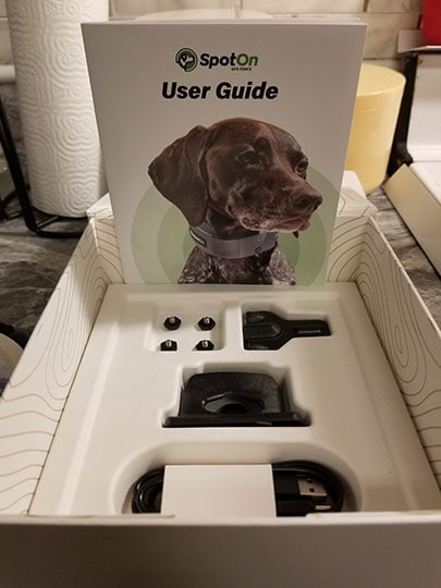 spot on gps dog fence components