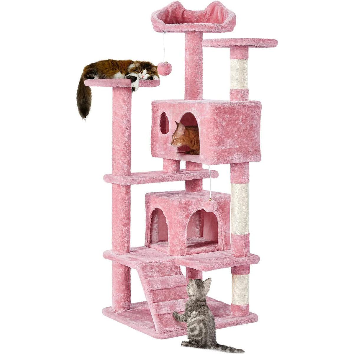Yaheetech 54in Cat Tree Tower