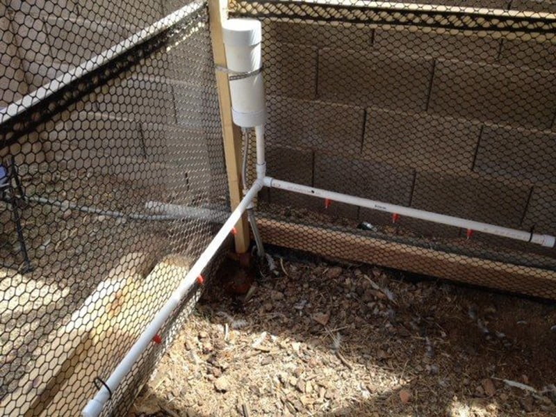 DIY Chicken Waterer and Feeders
