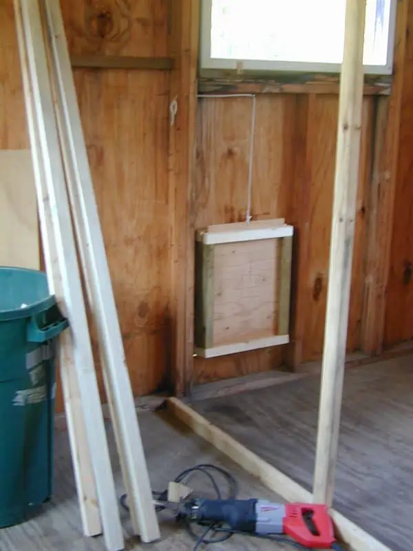 DIY Inside Sliding Door