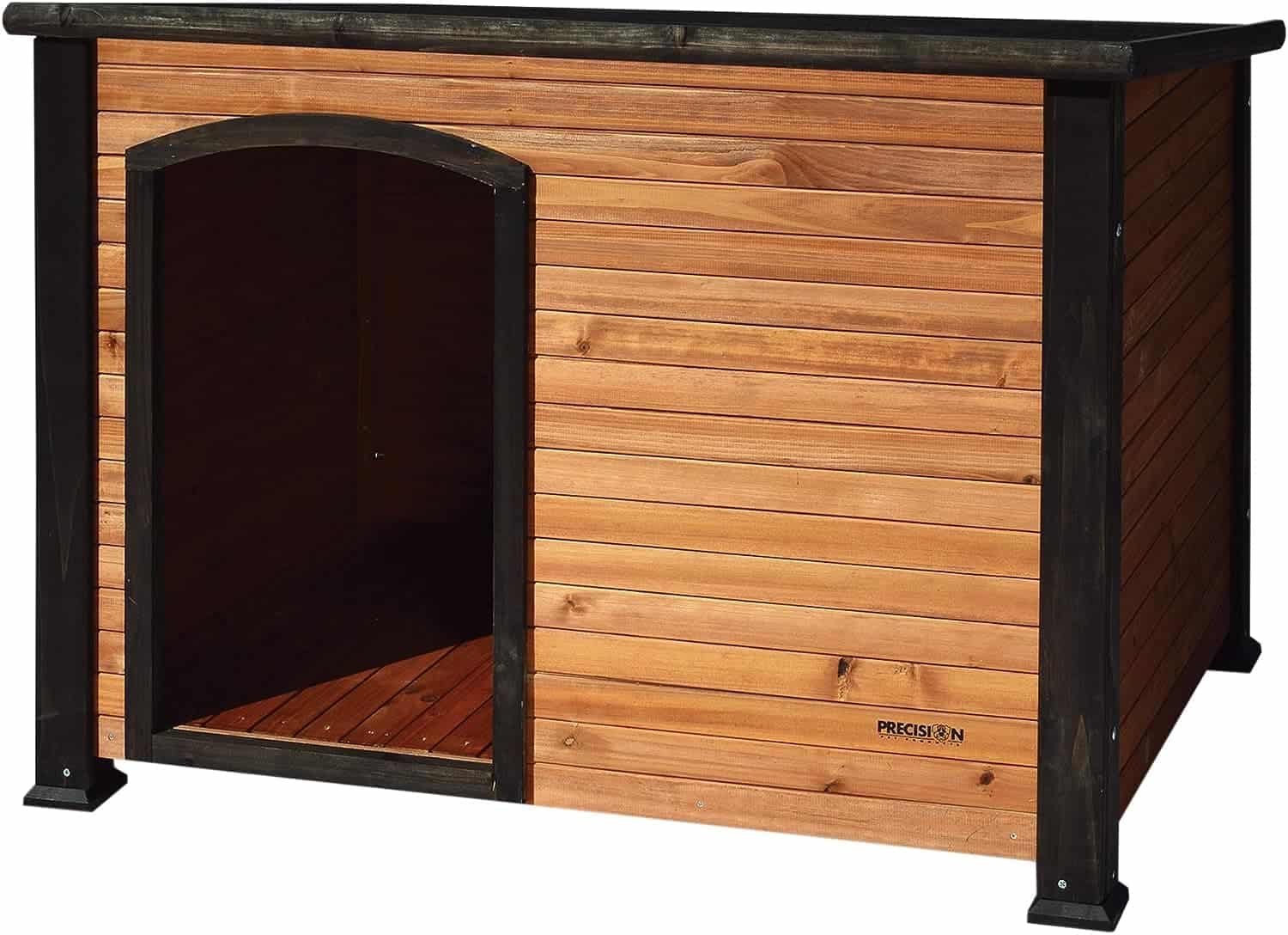 PRECISION PET PRODUCTS Extreme Outback Log Cabin Dog House