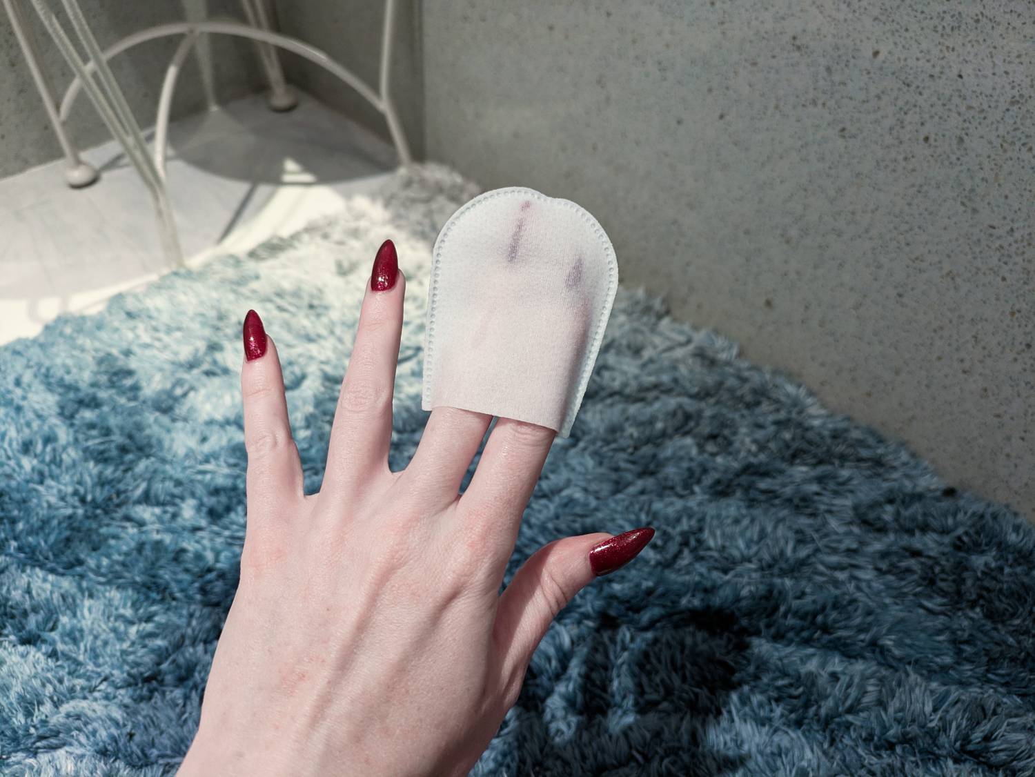 Pure And Natural Pet Dental Finger Wipes Review - product on hand